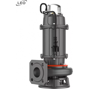 Насос фекальный LEO 100WQ65-15-5.5T/QG (380В) Насос фекальный LEO 100WQ65-15-5.5T/QG (380В)
